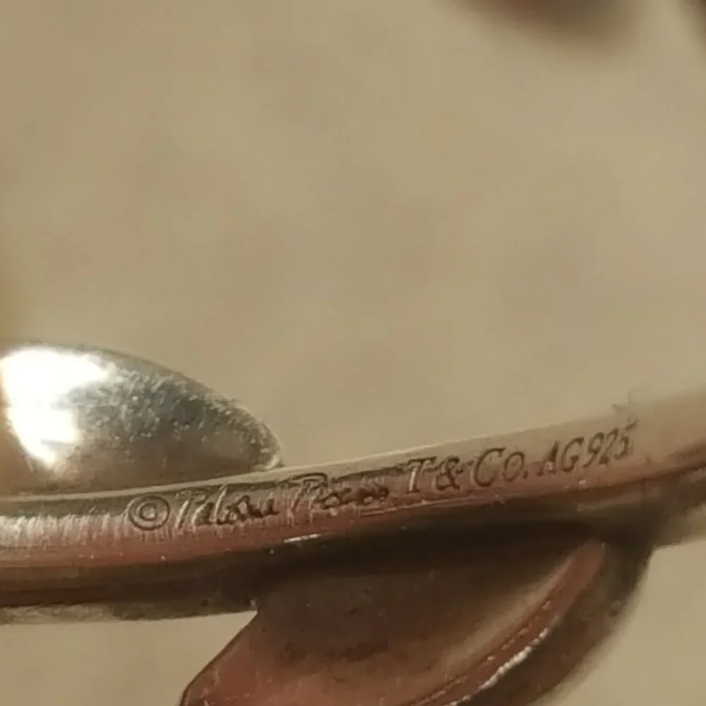 Tiffany Paloma Picasso Olive Leaf Band Ring, Size 6 - Picture 3 of 3